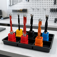Foret de perçage en carbure monobloc pour machines CNC de travail du bois, outil de coupe TCT pour le perçage et le traitement de précision des panneaux