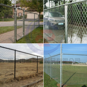 Recinzione a Maglia <span class=keywords><strong>Metallica</strong></span> Zincata con Pali, <span class=keywords><strong>Rete</strong></span> Ciclonica <span class=keywords><strong>per</strong></span> Esterni - Product Image 6
