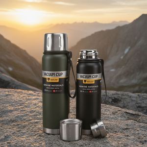 Modern 304 Stainless Steel Vacuum Insulated <b>Thermos</b> <b>Bottle</b> Custom Logo 12-24 Hours Thermal Insulation Business Gifts - Product Image 3
