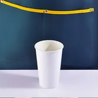 Gobelets en PET à double paroi populaires, 18oz, 20oz, 24oz, jetables avec couvercle, pour le thé, le café, les fêtes