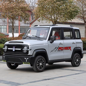 Mini SUV Eléctrico de Nueva Energía para Adultos, Asientos de Cuero Oscuro Automáticos, Volante a la Izquierda, Cámara Trasera, Portaequipajes de Aleación de Aluminio, Tracción Trasera - Product Image 6