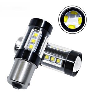ไฟเบรคสัญญาณเลี้ยว LED T20 T25 S25 1156 1157 7443 16 SMD 12V-24V อุปกรณ์สากลสำหรับรถยนต์รถบรรทุก - Product Image 1