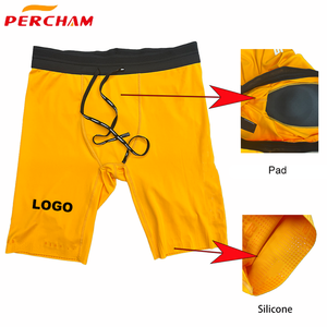 पैड और सिलिकॉन पकड़ के साथ पुरुषों की त्वरित शुष्क चलने वाली शॉर्ट्स मैराथन खेलों के लिए एथलेटिक टाइट्स - Product Image 1