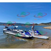 Dock flottant gonflable pour yacht, plateforme de baignade, ponton gonflable pour jet ski, quais de bateau