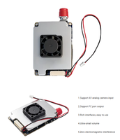 Excellent module de transmission de données à fibre optique Mainlink F3 en alliage d'aluminium léger, sans EMI, longue portée pour applications industrielles et UAV