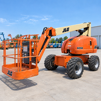Plateforme élévatrice articulée JLG 600A d'occasion, hauteur de travail maximale de 20,42 m, plateforme de travail aérien diesel, élévateur pour personnel pour travaux de construction en extérieur