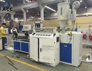 단일 스크류 디자인 PE 유연한 호스 생산 라인 PP PE 골판지 파이프 기계 - Product Image 2