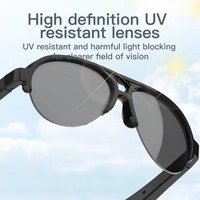 Lunettes Intelligentes Audio Bluetooth Anti-UV Polarisées – Lunettes de Soleil Bluetooth de Luxe pour Hommes et Femmes