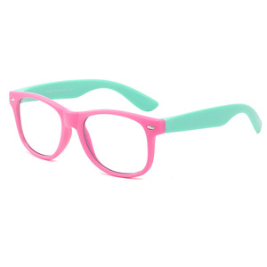 Xsy Kids Anti Blue <b>Light</b> Silicone Glasses Plano Lenses Unisex Computer Eye Protection Lightweight Durable - Product Image 3