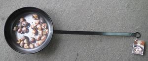 Sartén de Acero al Carbono FF156 Esschert Design, Antiadherente, <span class=keywords><strong>para</strong></span> Cocinar al Aire Libre, con Mango Largo - Product Image 6