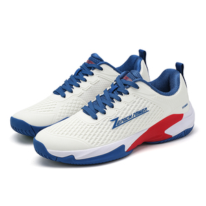 Chaussures personnalisables <span class=keywords><strong>de</strong></span> pickleball légères et durables pour hommes chaussures <span class=keywords><strong>de</strong></span> tennis en caoutchouc confortables à enfiler chaussures <span class=keywords><strong>de</strong></span> padel avec logo OEM - Product Image 1