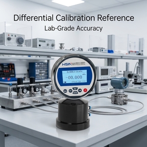 Calibrador de Manómetro Diferencial de Alta Precisión OEM, Manómetro Digital de Referencia, Indicador de Medición -40~40kPa HSIN685, Presión Digital - Product Image 3