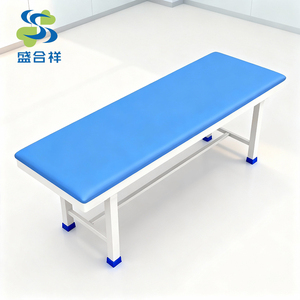 เตียงตรวจโรคแบบแบน ขนาดเล็ก พร้อ<span class=keywords><strong>ม</strong></span>โครงเหล็กชุบสังกะสี |   โต๊ะตรวจทางการแพทย์สำหรับเปิดคลินิก  ขั้นต่ำในการสั่งซื้อน้อย สำหรับผู้จัดจำหน่าย - Product Image 3