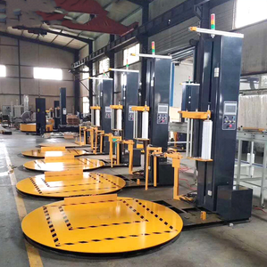 Film Winding Machine, Fully Automatic Packaging Machine, Cardboard Tray, Vertical Stretching and Rotating Packaging Machine - Product Image 6