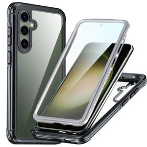 Dual ayer Rugged clear back cove pour <span class=keywords><strong>Samsung</strong></span> Galaxy S23 FE S21 FE <span class=keywords><strong>S20</strong></span> FE avec protection d'<span class=keywords><strong>écran</strong></span> antichoc Case - Product Image 1