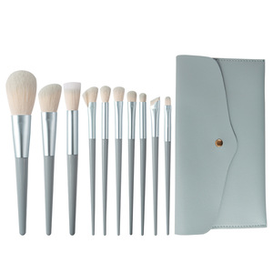 A full set of <b>makeup</b> brush set soft hair loose powder blush brush eye and nose shadow brush beauty <b>tools</b> - Product Image 3