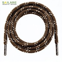 Lacets en aramide de haute qualité, résistants à l'abrasion, noirs et bruns, ignifuges, pour bottes de randonnée et de montagne