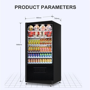 Large <b>Coffee</b> Vending <b>Machine</b> Drink and Snack Beverage Vending <b>Machine</b> for Business - Product Image 6