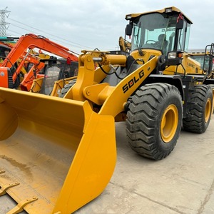 Cargadoras de ruedas originales Lingong SDLG958, caja de cambios con cojinete de motor de carga nominal de 3 toneladas, núcleo de bomba de operación estable, precio bajo de segunda mano - Product Image 2