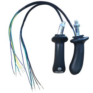 Manette de commande de joystick pour excavatrice HongWang R-9 avec 4 boutons, numéro de pièce. 094000-0480 Taille standard Garantie 1 an - Product Image 2