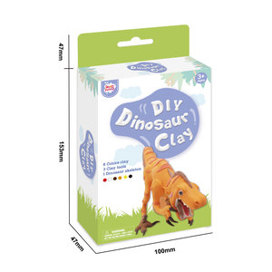Kit de Bricolage <span class=keywords><strong>en</strong></span> Argile Magique Ultra-Légère pour Cadeau <span class=keywords><strong>Dinosaure</strong></span> Personnalisé, Argile <span class=keywords><strong>à</strong></span> <span class=keywords><strong>Modeler</strong></span> Douce et Sans Salissure pour Enfants de 3 <span class=keywords><strong>à</strong></span> 12 Ans - Product Image 5