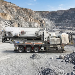 Mobile Prallbrecheranlage für den Bergbau mit max. 850 t/h Kapazität, AC-Motor für Sandstein- und Kohlebrechen – Sonderangebot - Product Image 1