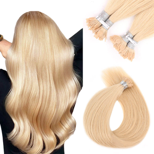 Extensiones de Cabello con Punta en Y, Lisas y Sedosas, Doble Trama, para Salón de Belleza, K.S WIGS, Suministros de Belleza, Se Acepta OEM, Venta al Por Mayor, Queratina, 14-30 Pulgadas - Product Image 1