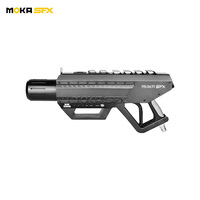Nouveau Pistolet Airsoft MOKA H-C08 Cryo Sans Résidu de Glace Pistolet Métallique CO2 à LED Magique Lanceur de Fumée avec Cylindre Générateur de Brouillard Portatif