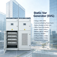 Générateur de var statique SVG 380 à 400V 690V pour l'amélioration du facteur de puissance, armoire de commutation basse tension pour maternelle
