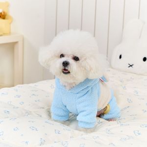 Pakaian Anjing Hangat, Jumpsuit Bulu untuk Anjing Kecil, Pakaian Kucing, Mantel Hewan Peliharaan, Jaket Musim Dingin, Pakaian Anak Anjing - Product Image 2