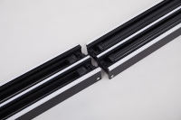 Grille de ventilation linéaire en plastique ABS pour plafond, flexible, à économie d'énergie, réglable, pour usage hospitalier