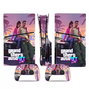 Vinilo Adhesivo con Diseño Impresionante para <span class=keywords><strong>PS5</strong></span> Slim, Edición de Protección con Diseño de Disco OST y Vinilo Digital Nuevo - Product Image 2