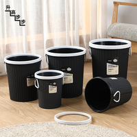 Panier à papier en plastique PP écologique, durable et léger, à ouverture supérieure, pour la maison, le bureau, marque privée, usage polyvalent, vente en gros