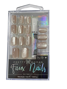 Uñas postizas magnéticas de la serie OEM Factory, efecto ojo de gato, cuarzo rosa, para arte de uñas, marca privada. - Product Image 5