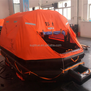 قارب نجاة قابل للنفخ ذاتي الانتصاب عالي الجودة معتمد من <span class=keywords><strong>SOLAS</strong></span> لـ 6 أشخاص مع حاوية صلبة لقارب النجاة - Product Image 6