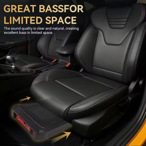Podofo Nouveau - Subwoofer de voiture fin 8*12, subwoofer de voiture alimenté 12V, 100W, subwoofer sous le siège, audio automobile - Product Image 4