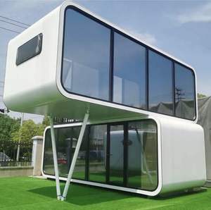 <span class=keywords><strong>Lit</strong></span> en acier respirant Apple Cabin |   Conteneur modulaire en bois <span class=keywords><strong>et</strong></span> acier pour hôtel, dortoir, restaurant, ferme, maison, bureau - Product Image 2