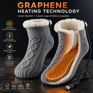 Calcetines Térmicos Personalizados con Forro Polar para Marcas de Calcetería con Desarrollo de Productos OEM ODM, Marca Privada y Diseño de Empaque Personalizado - Product Image 4