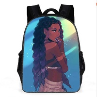 Sac à dos scolaire pour filles à imprimé africain, sac à dos pour enfants, sac à dos pour étudiants avec bretelles rembourrées