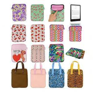 Nouvelle Collection 2026 : Housse de protection en néoprène pour livres, <span class=keywords><strong>pochette</strong></span> durable pour ordinateur portable (3 tailles) avec fermeture éclair, étui pour Kindle avec impression de logo - Product Image 1