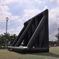 Écran gonflable géant de 12m grand cinéma extérieur gonflable de 40ft 16:9 de cinéma extérieur