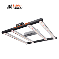 US EU Gratis Verzending 300W Hydroponische Volspectrum LED Kweeklamp 4 Bar voor LED Kweeklamp Spider Farmer G3000
