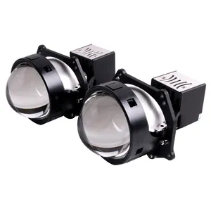 SANVI-lente de Proyector láser biled de 3 pulgadas, Faro de 65W, 5000k, 12500Lux, con Hella G3, G5, soporte, accesorio de luz de coche