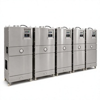 7.5kw 1500m3/jam Penghisap Debu Industri Mobile untuk Asap Las