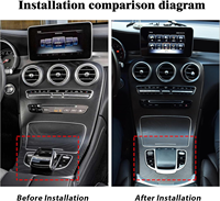 Upgrade-Touch-Maus für Mercedes-Benz E-Klasse, C-Klasse, G-Klasse, GLC, CLS 2015-2024, spezielle Maus für die Fahrzeug-Zentralsteuerung