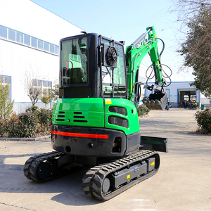 ENVÍO GRATUITO Mini Excavadora de 3.5 Toneladas, Excavadora Agrícola, Mini Excavadora de Orugas, Mini Tractor Excavador - Product Image 1