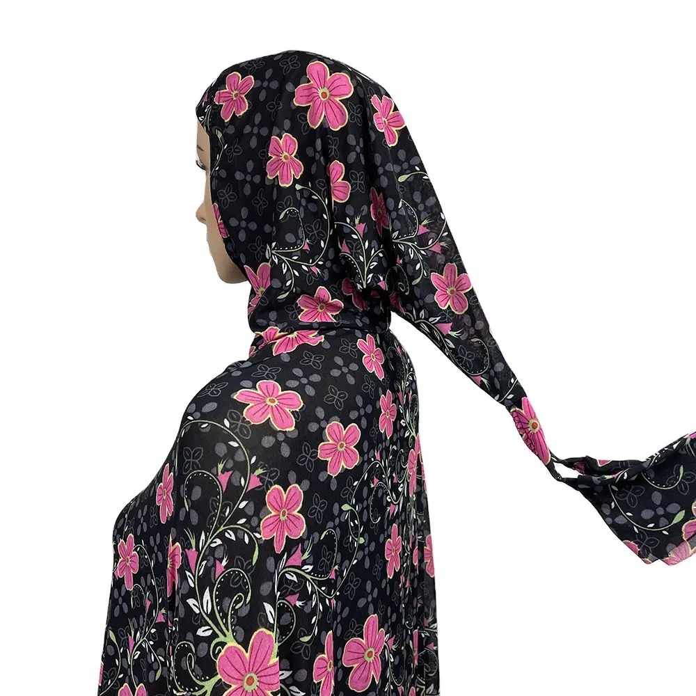 MC-1601 Roupas femininas burka, vestido abaya islâmico muçulmano, roupas estampadas africanas para mulheres abaya, vestido hijab abaya