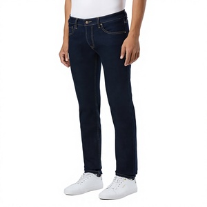 <b>Men's</b> Durable Hip Hop <b>Jeans</b> Vintage Straight Knitted Denim Casual Street Design Autumn Summer Winter Wholesale OEM Bulk - Product Image 2