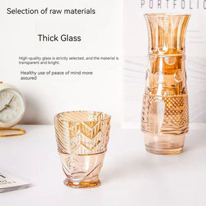 Vaso de Vino Vintage Más Vendido, Tazas y Platillos de Champán Antiguos Coloridos, Vasos Desechables para Beber - Product Image 5