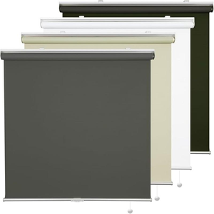 Stores enrouleurs occultants manuels en polyester ignifuge <span class=keywords><strong>de</strong></span> haute qualité, à <span class=keywords><strong>prix</strong></span> d'usine, faciles à installer pour salon et chambre à coucher - Product Image 1